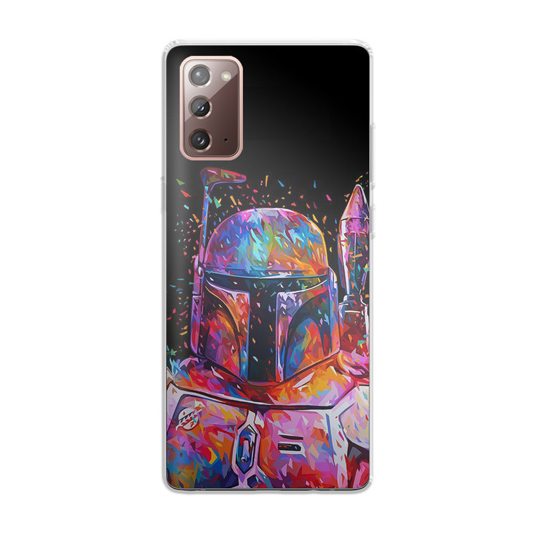 Star Wars Boba Fett Art Samsung Galaxy Note 20 Case