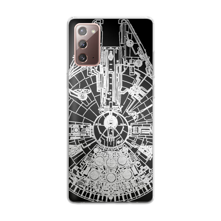 Star Wars Millenium Falcon Samsung Galaxy Note 20 Case