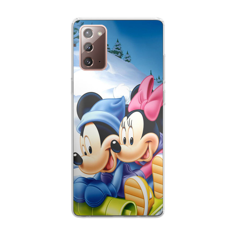 Mickey Mouse and Minnie Mouse Samsung Galaxy Note 20 Case