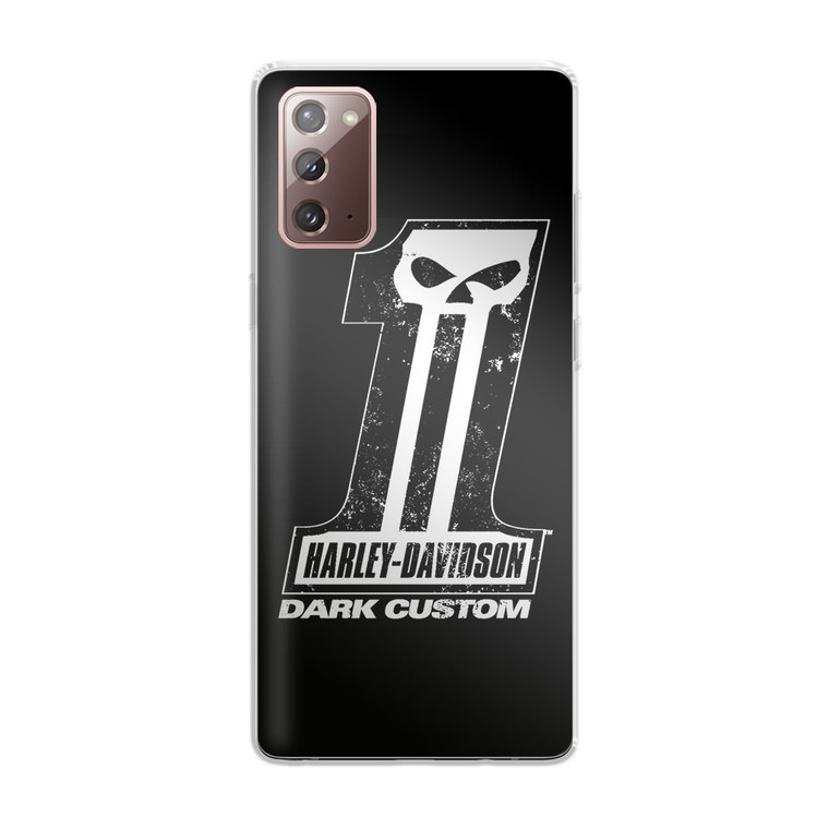 Harley Davidson Dark Custom Samsung Galaxy Note 20 Case