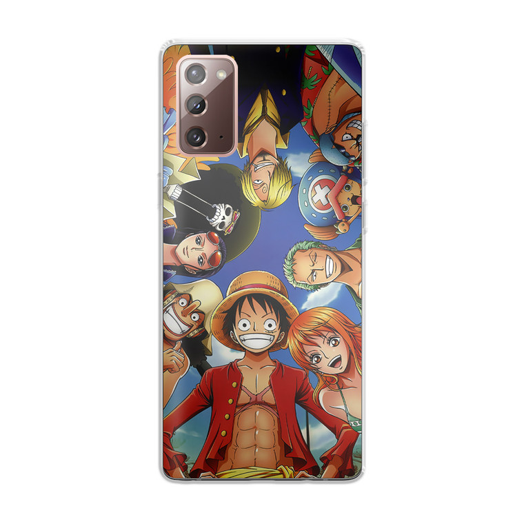 One Piece Luffy Crew Samsung Galaxy Note 20 Case