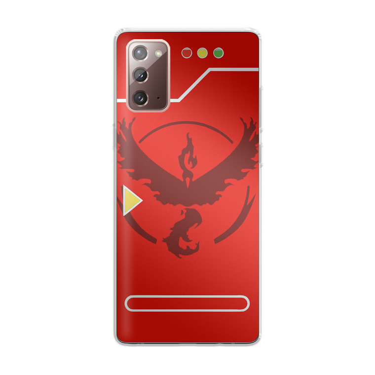 Pokemon Pokedex Valor Team Samsung Galaxy Note 20 Case