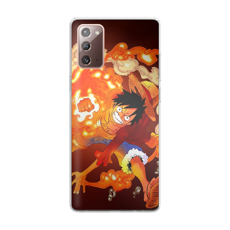 Anime One Piece Luffy Samsung Galaxy Note 20 Case