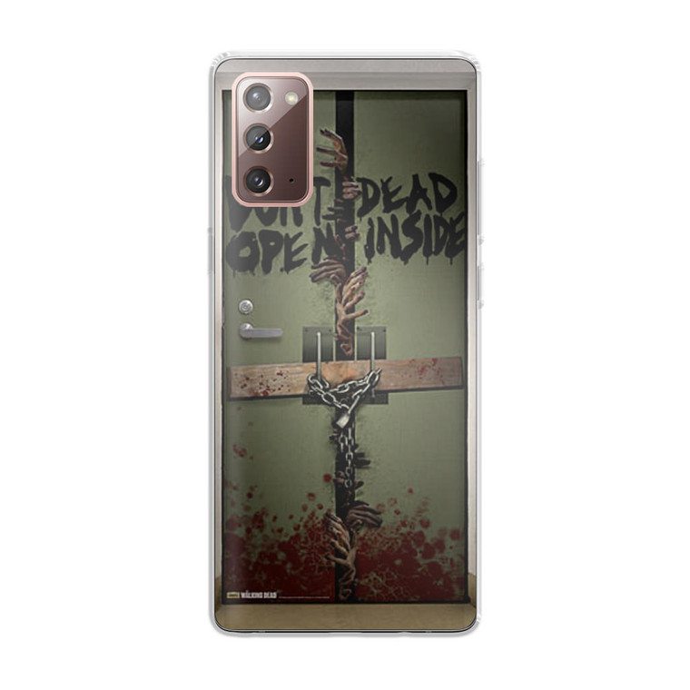 Walking Dead Door Cling Samsung Galaxy Note 20 Case
