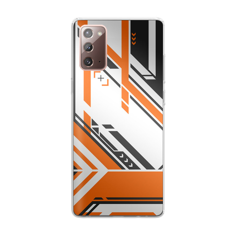 CS GO Asiimov Pattern Samsung Galaxy Note 20 Case