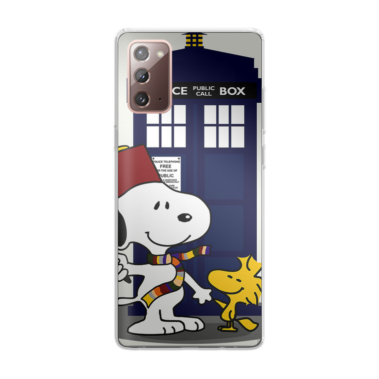 Snoopy Who Samsung Galaxy Note 20 Case