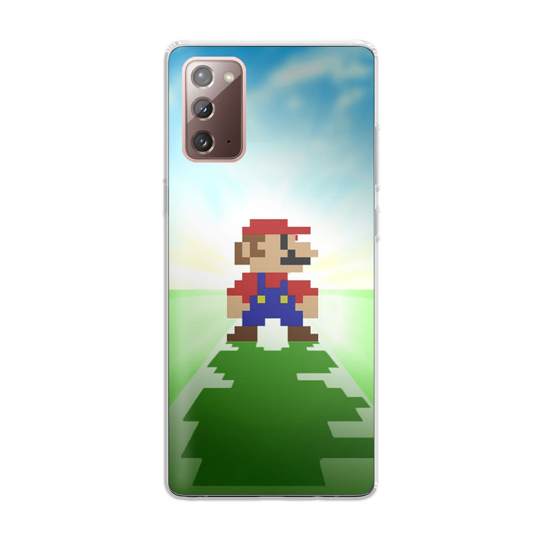 Super Mario Bros Minecraft Samsung Galaxy Note 20 Case