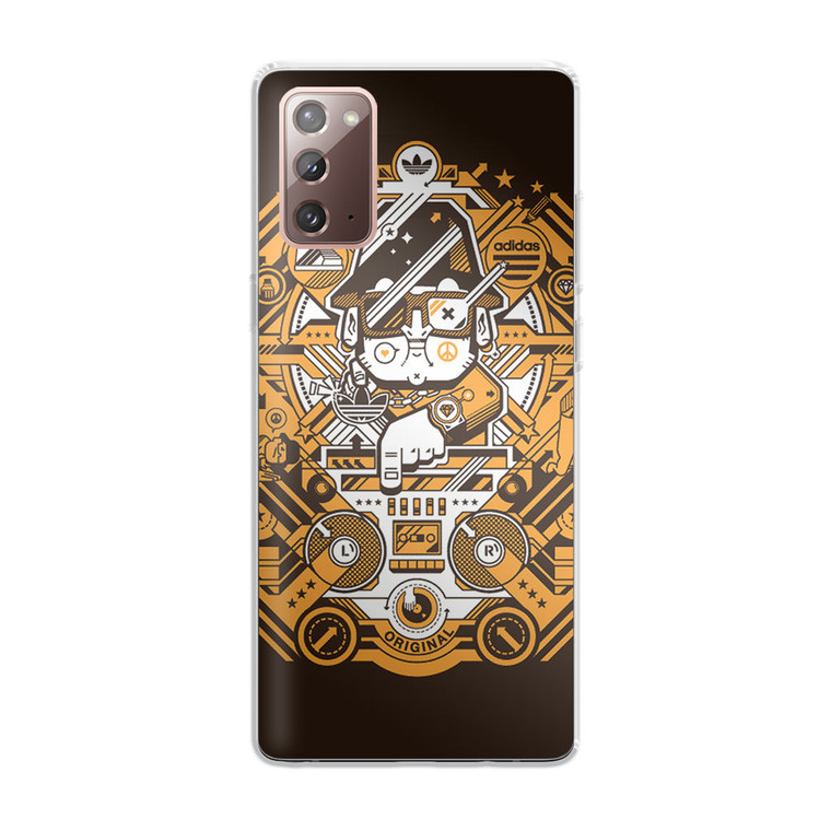 Adidas Style Samsung Galaxy Note 20 Case