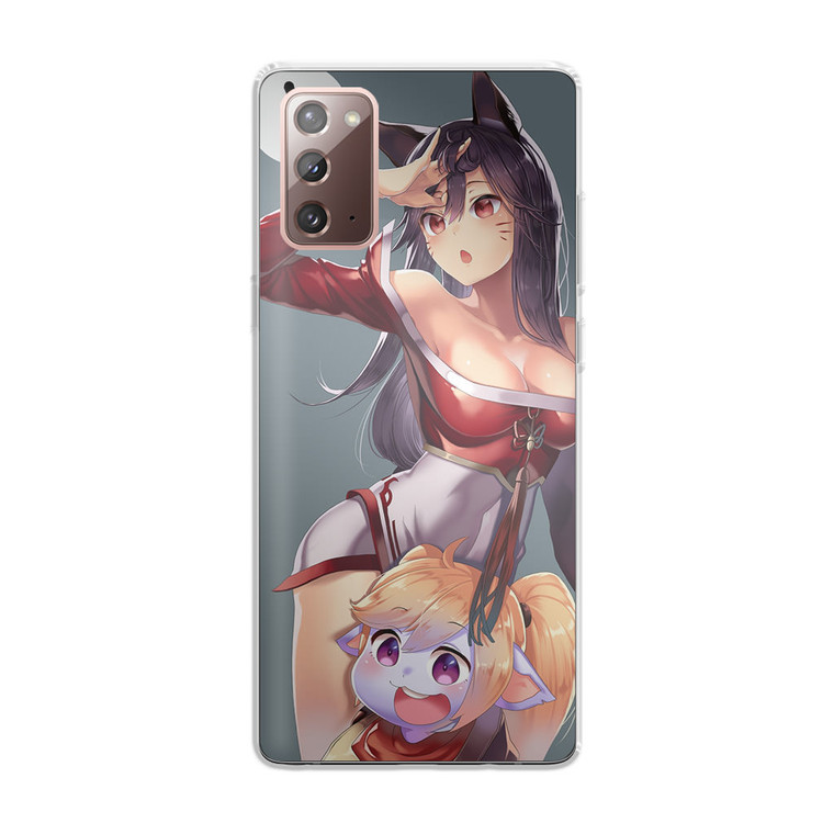 Ahri And Poppy League Of Legends Samsung Galaxy Note 20 Case