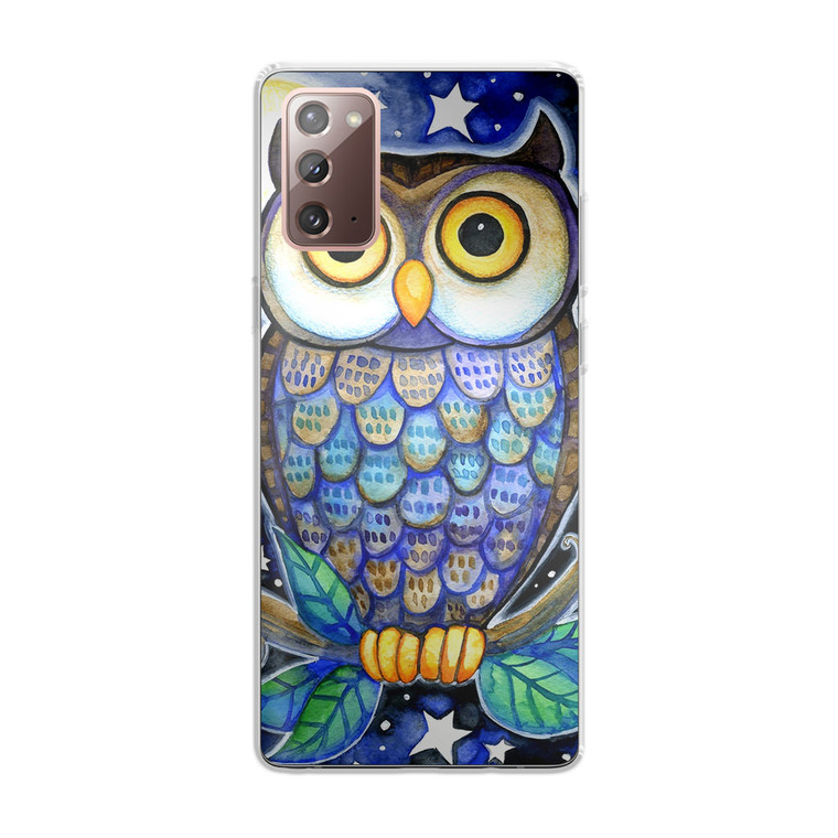 Bedtime Owl Samsung Galaxy Note 20 Case