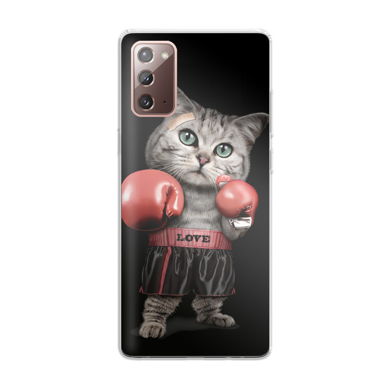 Boxing Cat Samsung Galaxy Note 20 Case