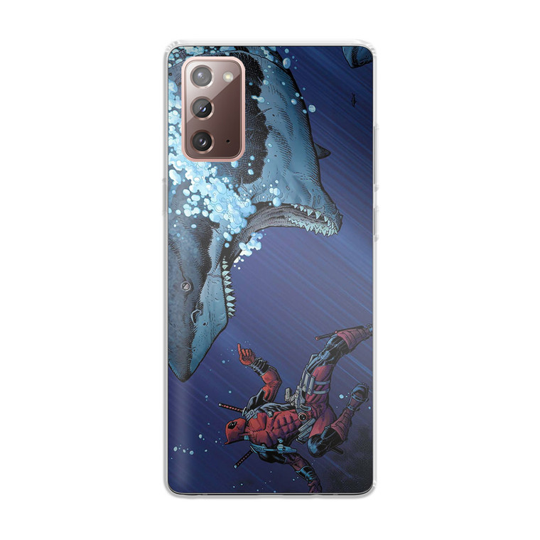Deadpool Shark Samsung Galaxy Note 20 Case