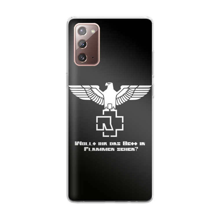 Rammstein Samsung Galaxy Note 20 Case