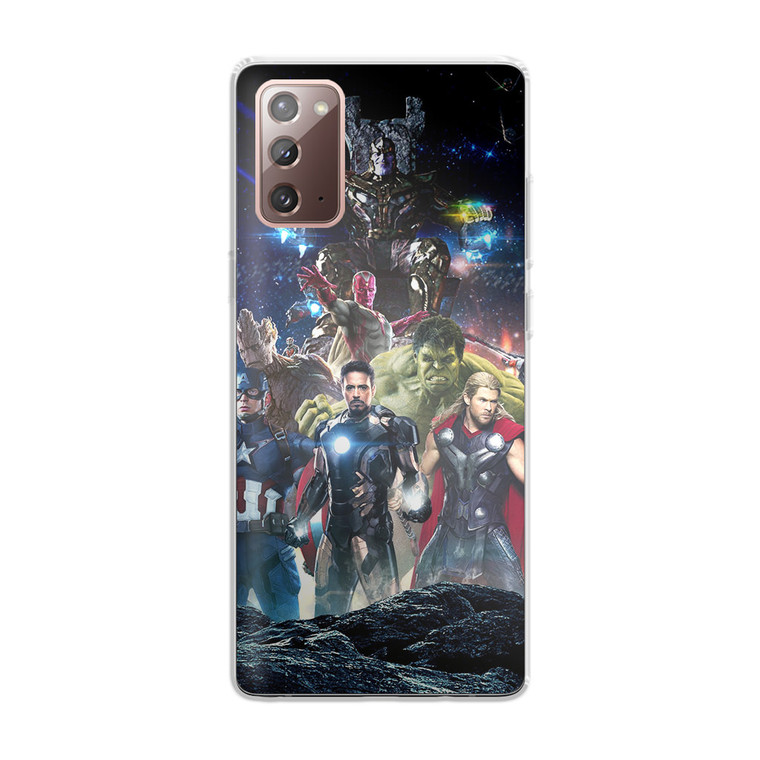 Infinity War Superheroes Samsung Galaxy Note 20 Case