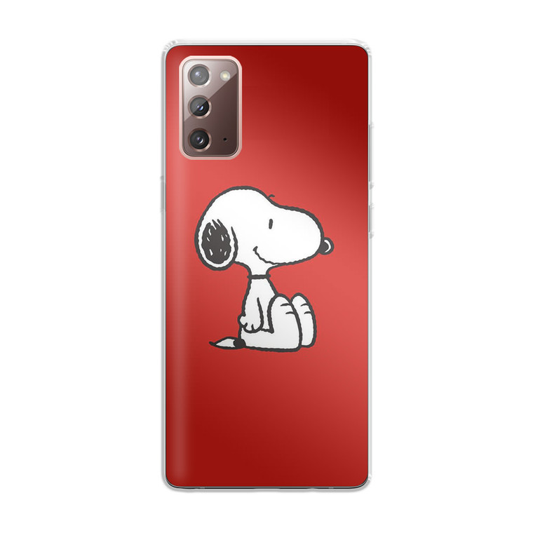 Snoopy Red Samsung Galaxy Note 20 Case