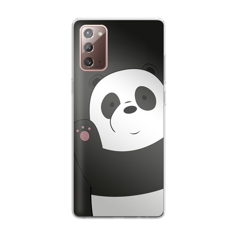 Pan Pan We Bare Bears Samsung Galaxy Note 20 Case