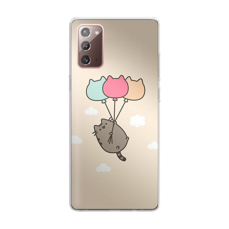 Pusheen The Cat Baloon Samsung Galaxy Note 20 Case