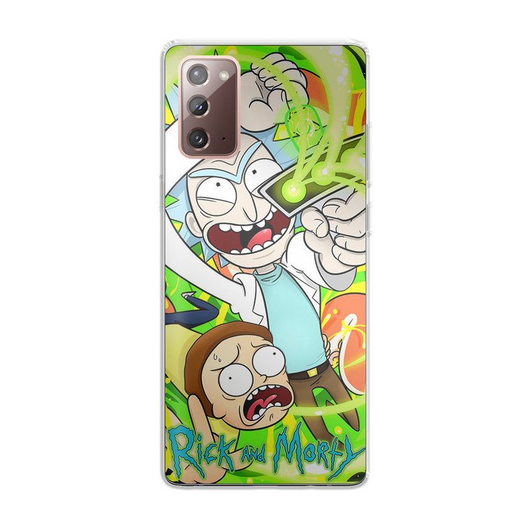 Rick And Morty 3 Samsung Galaxy Note 20 Case