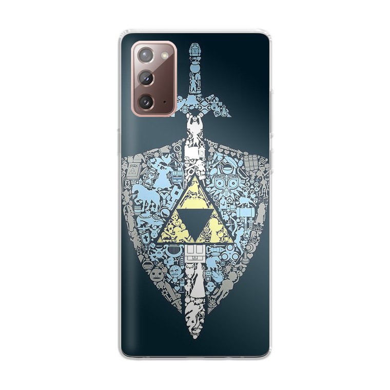 Shield Of Zelda Samsung Galaxy Note 20 Case