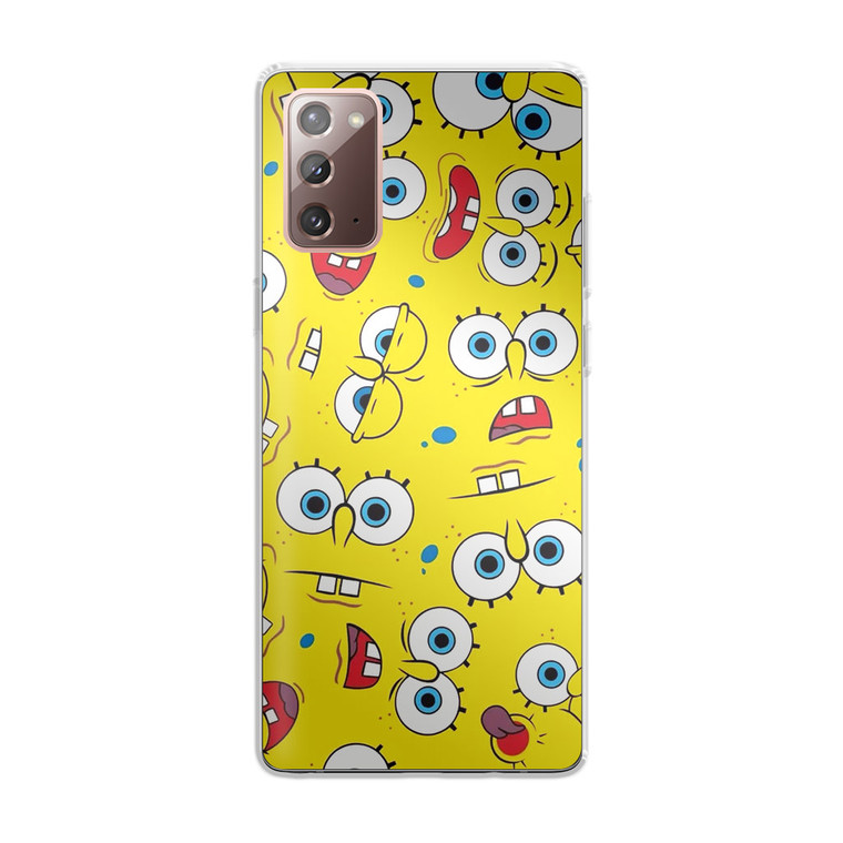 Spongebob Collage Samsung Galaxy Note 20 Case