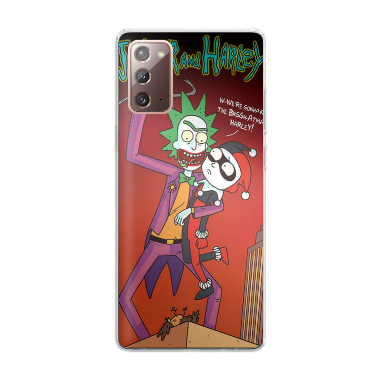 Rick And Morty Joker Samsung Galaxy Note 20 Case