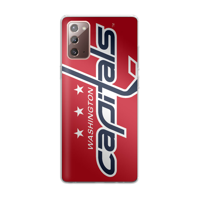 Washington Capitals Hockey Logo Samsung Galaxy Note 20 Case
