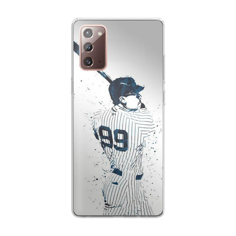 Aaron Judge Poster Samsung Galaxy Note 20 Case