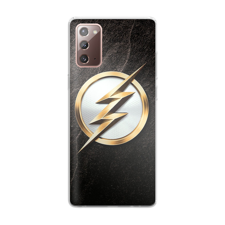 The Flash Gold Logo Samsung Galaxy Note 20 Case