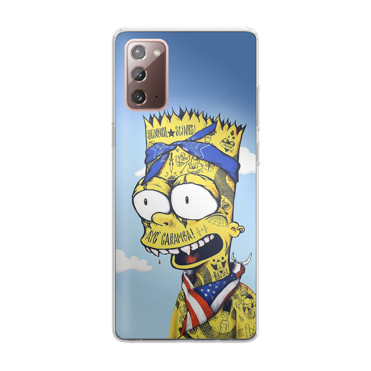 Bootleg Bart Samsung Galaxy Note 20 Case