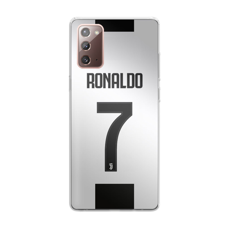 Ronaldo Juventus Jersey Samsung Galaxy Note 20 Case