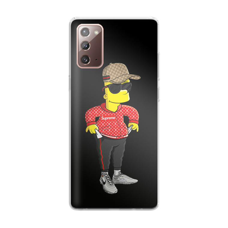 Bart Super Hypebeast LV Sup Samsung Galaxy Note 20 Case