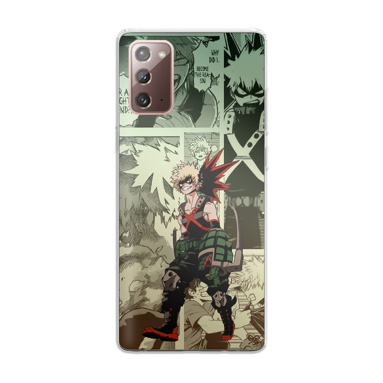 Katsuki Bakugo 2 Samsung Galaxy Note 20 Case