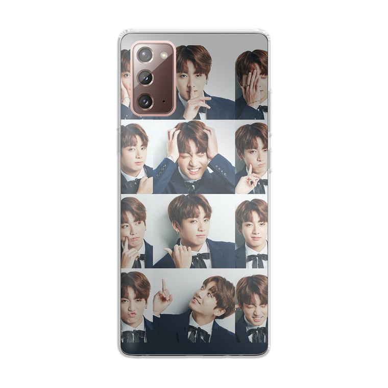 Jungkook Collage Samsung Galaxy Note 20 Case