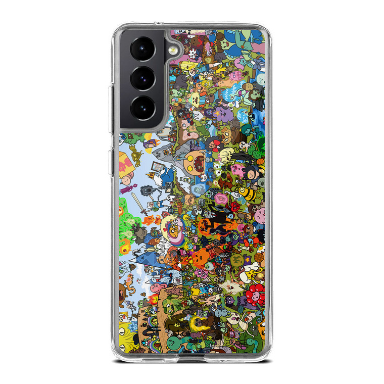 Adventure Time All Character Samsung Galaxy S21 Case