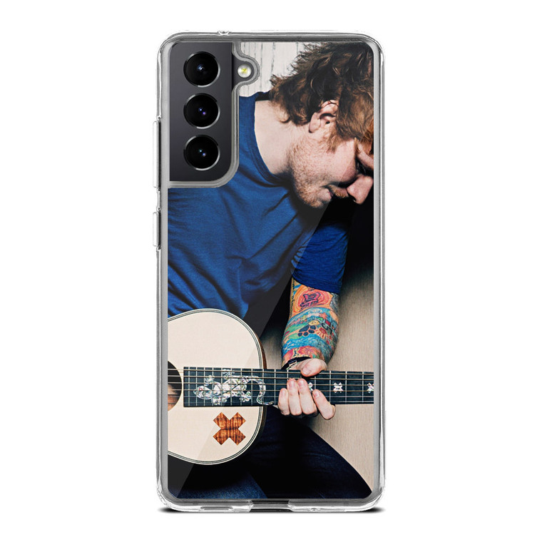 Ed Sheeran And His Guitar Samsung Galaxy S21 Case