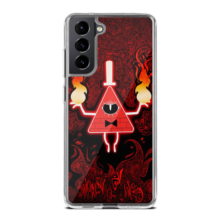 Gravity Falls Bill Cipher Angry Samsung Galaxy S21 Case