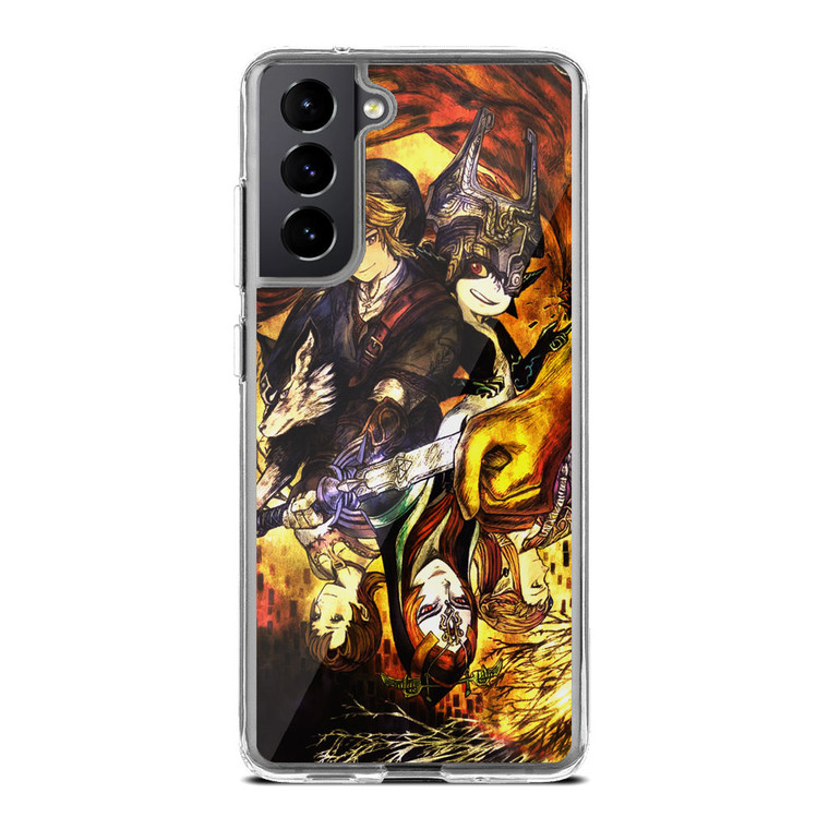 Zelda and Twilight Princess Samsung Galaxy S21 Case