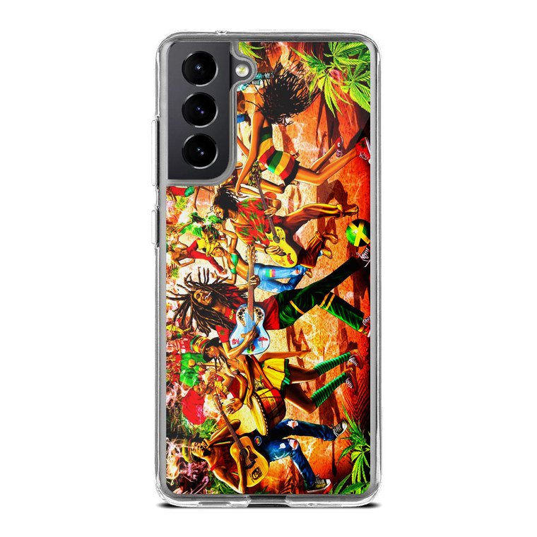 Bob Marley Regge Samsung Galaxy S21 Case