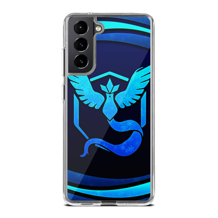 Video Game Pokemon Go Team Mystic Samsung Galaxy S21 Case