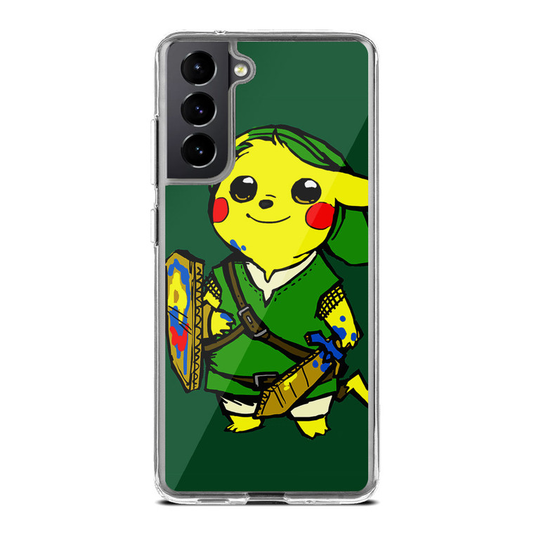 Pokemon Pikachu Zelda Samsung Galaxy S21 Case