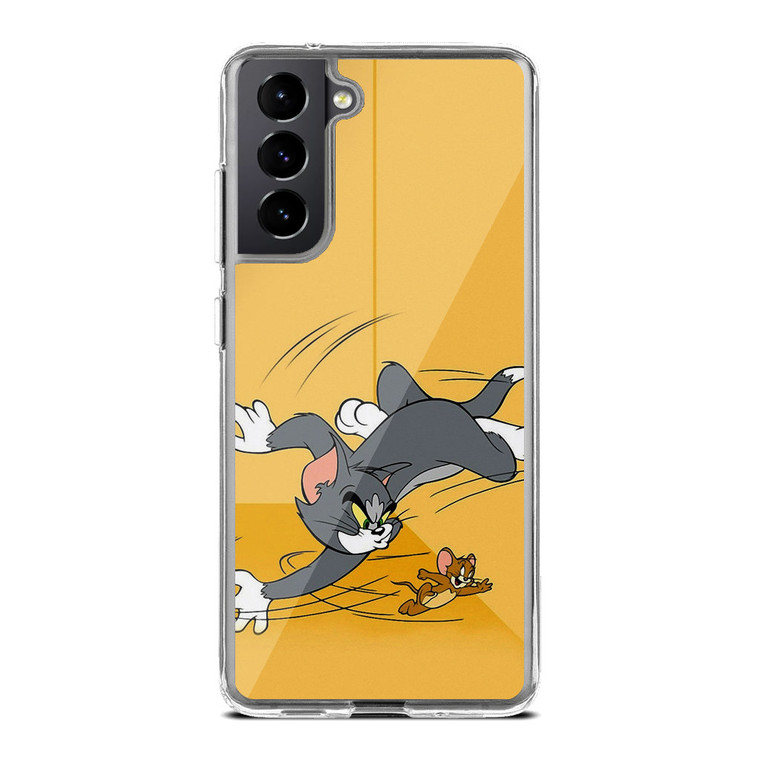 Cartoon Tom And Jerry Samsung Galaxy S21 Case