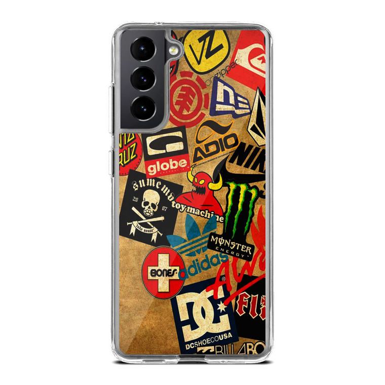 Skateboard Brand Samsung Galaxy S21 Case