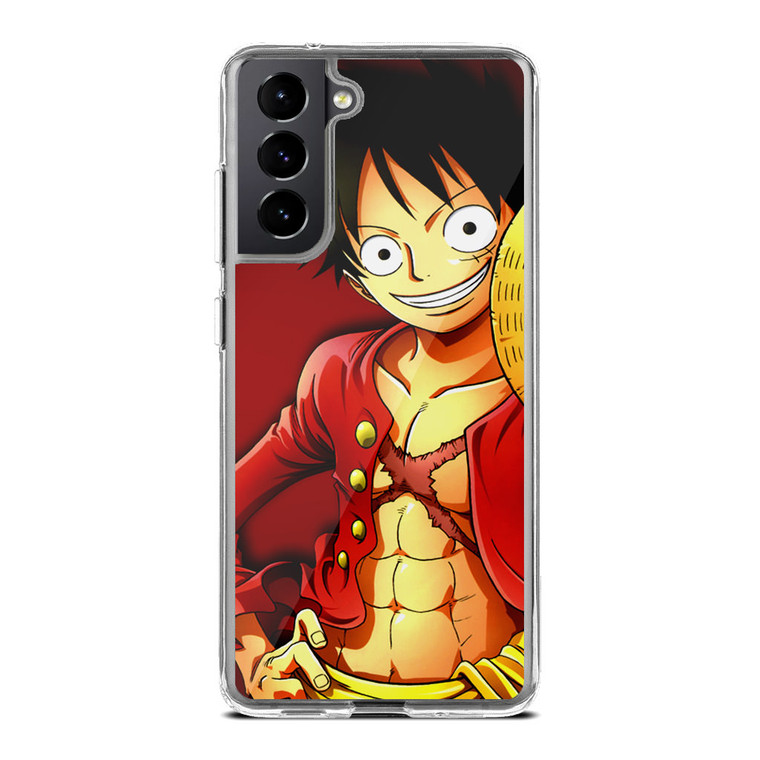 One Piece Luffy Samsung Galaxy S21 Case