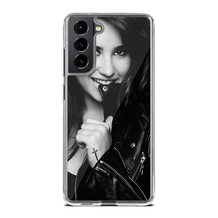 Demi Lovato Black Samsung Galaxy S21 Case