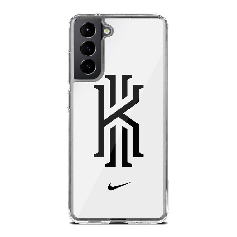 Kyrie Irving Nike Logo White1 Samsung Galaxy S21 Case