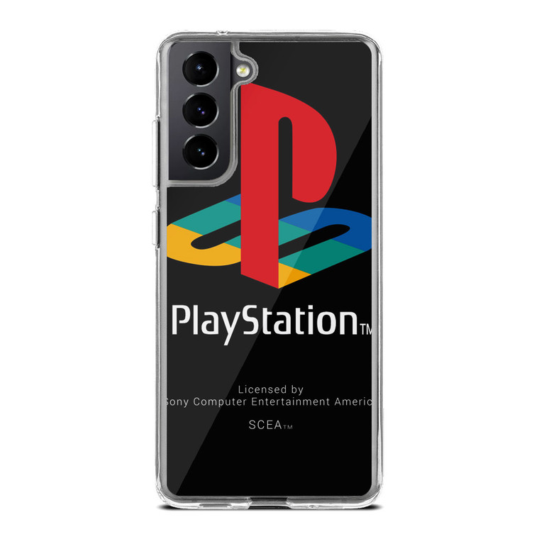 Playstation Old Loading Samsung Galaxy S21 Case