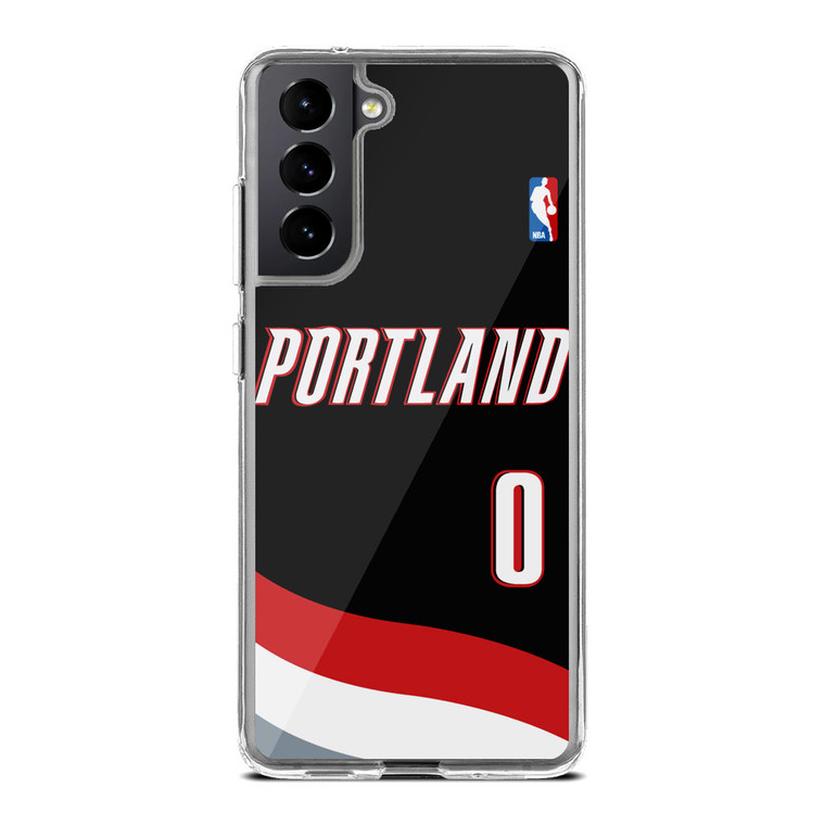 Damian Lillard Jersey Samsung Galaxy S21 Case