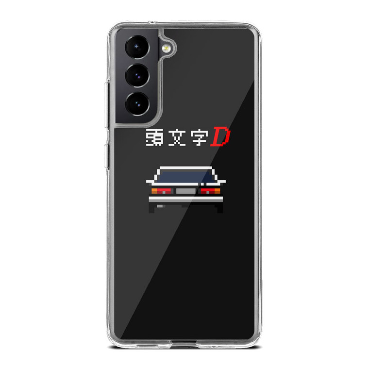 Initial D Pixel Art Samsung Galaxy S21 Case