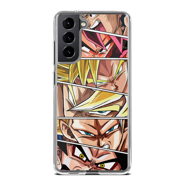 Goku Forms Samsung Galaxy S21 Case