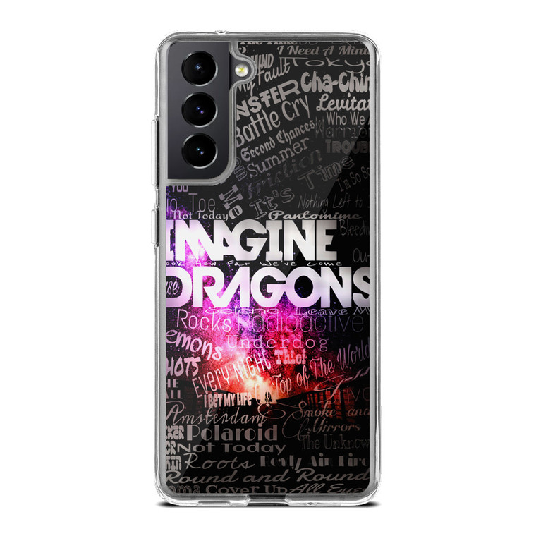 Imagine Dragons Pop Art Samsung Galaxy S21 Case